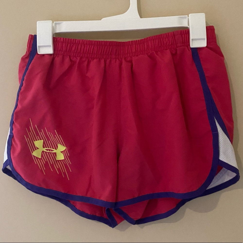 Pink Under Armour Shorts - Size Medium